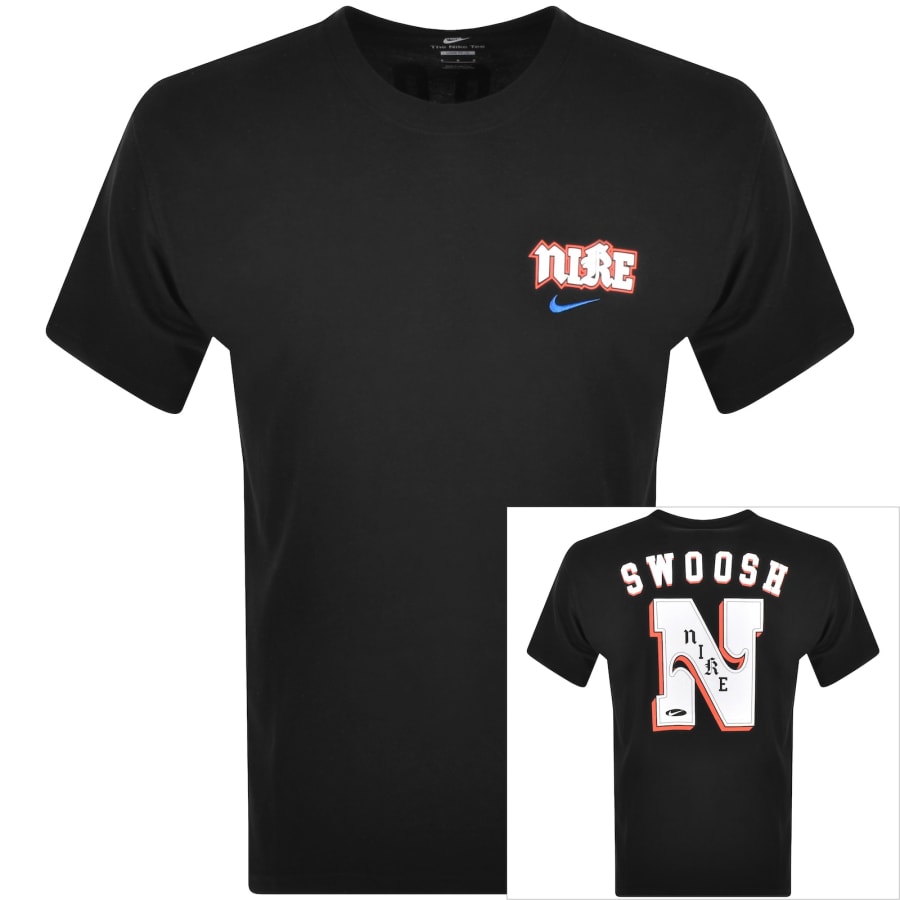 Nike Logo T Shirt Black Mainline Menswear Canada